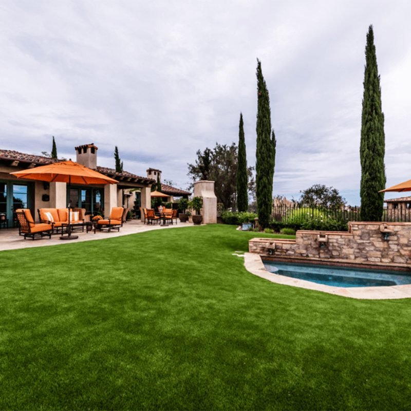 artificial grass installation project in Sacramento