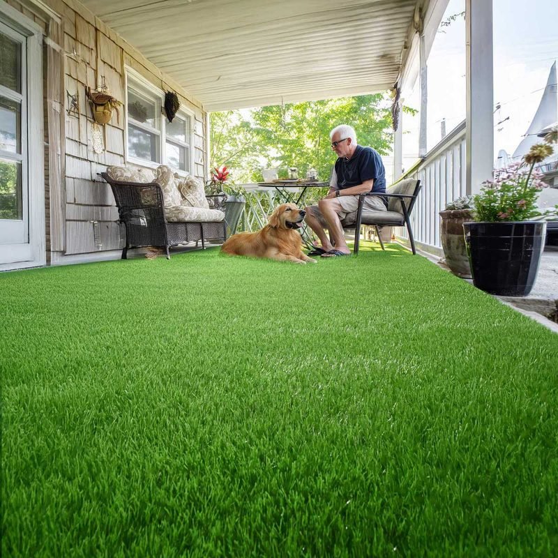 artificial grass installation project in Sacramento