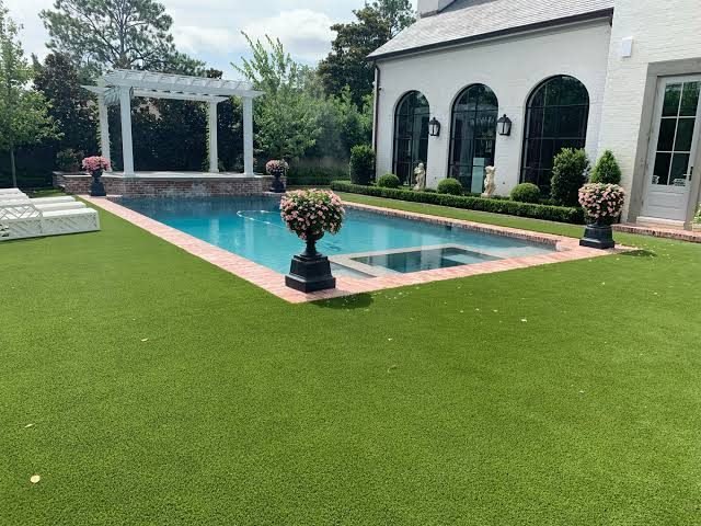 artificial grass installation project in Sacramento